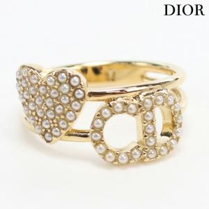 中古 クリスチャンディオール リング レディース ブランド Christian Dior CLAIR D LUNE メタル ホワイト｜nanaple