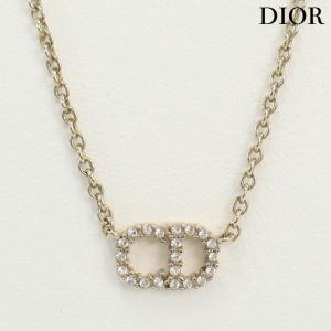 中古 クリスチャンディオール ネックレス レディース ブランド Christian Dior クレール ディ リュヌ ゴールド アクセサリー｜nanaple