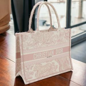 中古 クリスチャンディオール トートバッグ レディース ブランド Christian Dior ブックトート ミディアム M1296 ZTDT M311｜nanaple