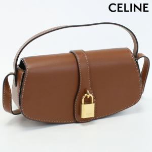 中古 セリーヌ ショルダー レディース ブランド CELINE ストラップ付きクラッチ レザー 10I59 3DQ1 04LU ブラウン｜nanaple