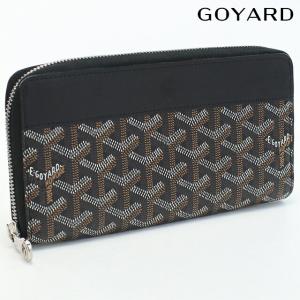 中古 ゴヤール 長財布ラウンドファスナー ユニセックス ブランド GOYARD マティニョンGM ウ...