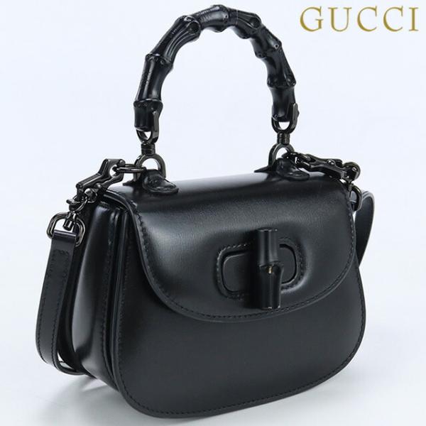 中古 グッチ ハンドバッグ レディース ブランド GUCCI グッチ バンブー1947 ミニトップハ...