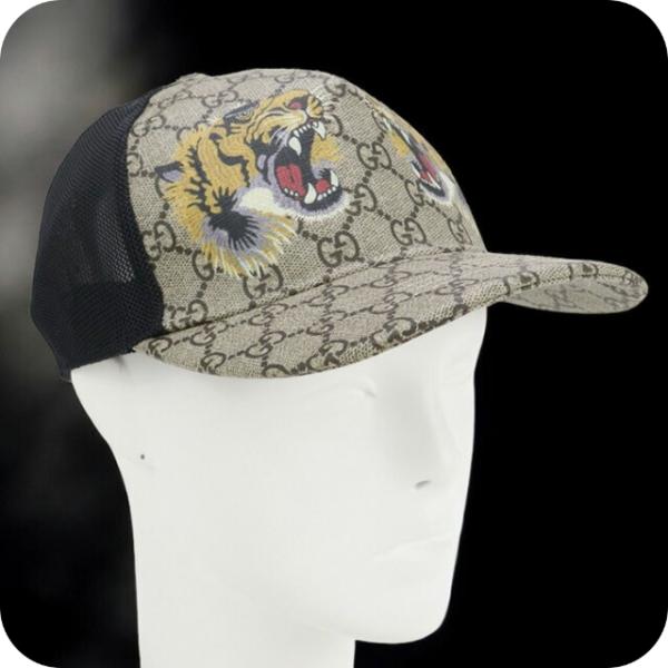 中古 グッチ ベースボールキャップ メンズ ブランド GUCCI GGスプリーム 帽子 426887...