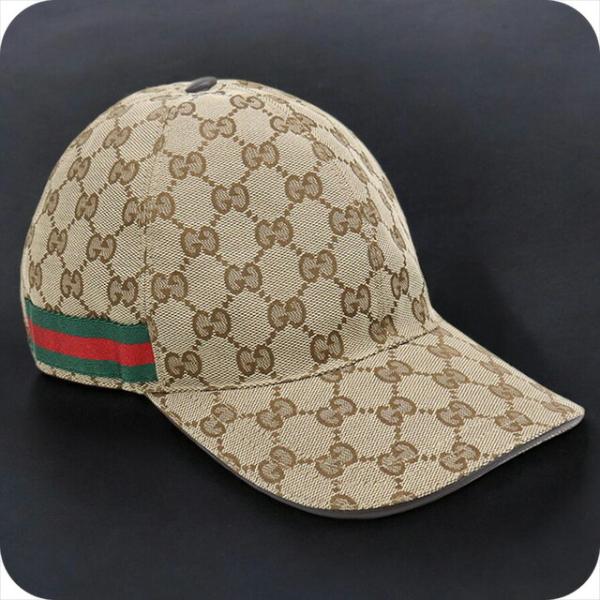 中古 グッチ キャップ メンズ ブランド GUCCI GGキャンバス ベースボールキャップ 2000...