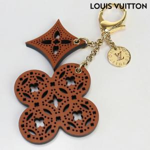 中古 ルイヴィトン バッグチャーム レディース ブランド LOUIS VUITTON モノグラムフラワー ビジューサック アラベスク M66778｜nanaple