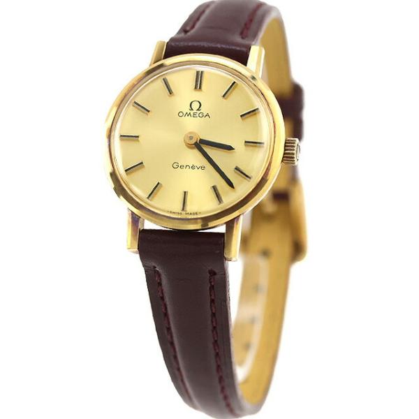 中古 オメガ OMEGA ジュネーブ K18 手巻き キャリバー625 70年代 金無垢 511.0...