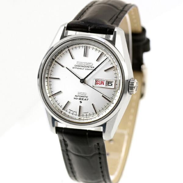 中古 OH済 セイコー SEIKO キングセイコー クロノメーター デイト 56KS ハイビート 1...