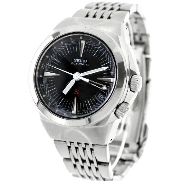 中古 OH済 セイコー SEIKO SUS メカサス GMT 4S 廃盤モデル 4S12-0010 ...