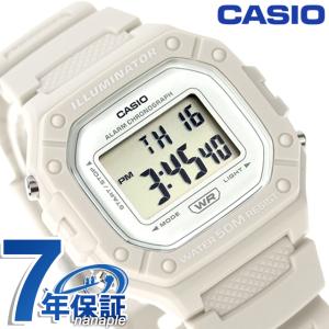カシオ CASIO W-218HC-8AV ポップ 海外モデル ユニセックス メンズ レディース 腕時計 ブランド カシオ casio デジタル アイボリー｜nanaple