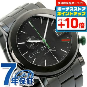 GUCCI（グッチ） 時計 G-クロノ メンズ ブラック YA101309 腕時計