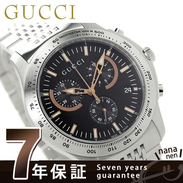 5/12はさらに+11倍 GUCCI グッチ 時計 Gタイムレス クロノグラフ メンズ YA1262...