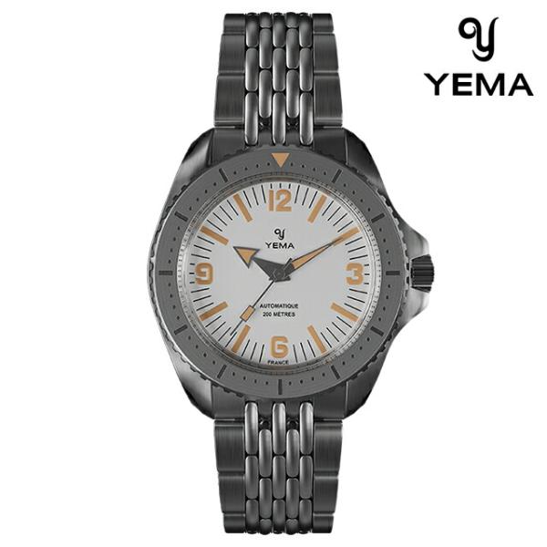 イエマ ダイバー2025 自動巻き 腕時計 ブランド メンズ YEMA YDIV25-BMS アナロ...