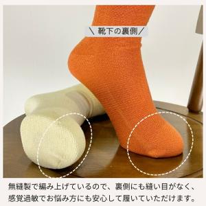 シームレスソックス 靴下 日本製 【1足】レデ...の詳細画像4