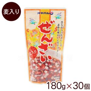 オキハム ぜんざい麦入り180g×30個(1ケー...の商品画像