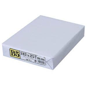 【APPJ】コピー用紙 カラーコピー用紙【B5 500枚入 クリーム】