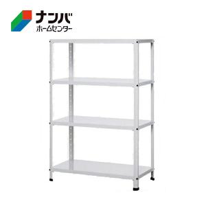 大型送料適用商品】【福富士】スチールラック スチール棚 FS−4 黒【FS