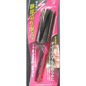 池本刷子】ヘアブラシ 静電気除去スタイリングブラシ【ASN−900