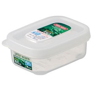 アスベル】保存容器 ユニックス（レンジ）【NO−5 Ag 160ml ナチュラル
