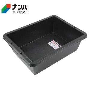 あすか 水換えの要らないトロ舟40 赤長 DIYトロ舟 ブラック 40L ( 1個入 )/ 左官 メダカ カメ 水遊び