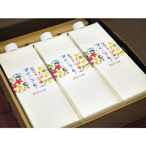 LI-2｜アイスコーヒーギフトセット（無糖1L、3本入）