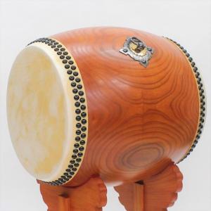 長胴太鼓1尺8寸 欅胴特級品 革面直径54cm...の詳細画像2