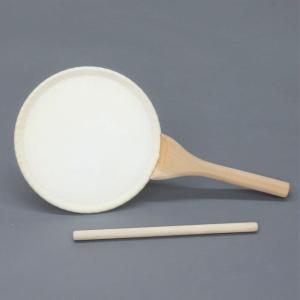 団扇太鼓8寸 (革面直径24cm） うちわ太鼓・お会式・御会式・日蓮宗