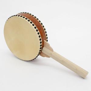 両面張柄付太鼓7寸 (革面直径21cm） お会式・御会式・日蓮宗・法華宗