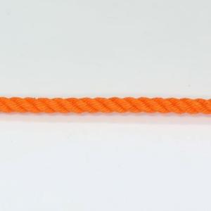 クレモナロープ 太さ7mm　オレンジ・化繊・締太鼓・紐締用ロープ・1m単位での販売｜nanbuya56