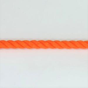 クレモナロープ 太さ10mm　オレンジ・化繊・締太鼓・紐締用ロープ・1m単位での販売｜nanbuya56