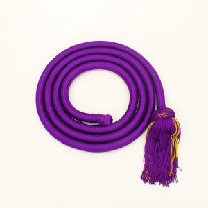 太鼓飾り紐 2尺3寸用(太鼓の革の直径69cm) 紫色 山車・曳太鼓・装飾