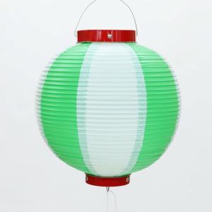 10号丸型提灯 白 幅27cmX高さ30cm ビニール製 丸提灯・灯燈・吊灯