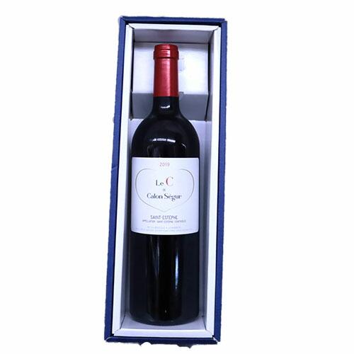 心地よいワイン　ル　セード　カロン　セギュール　14.5度750ml　サンテステフ赤　ギフトボックス...