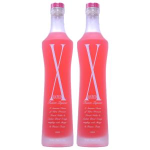 ピンクのリキュール　エックスレイテッド　XーRATED　17度750ｍｌ　フルーティーな飲みやすさ　2本｜nande