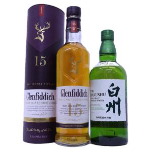 グレンアラヒー 12年 46度 700ml ウイスキー 2本セット Amazon.co.jp: [2本セット 旧ボトル] グレンアラヒー 12年 46度 ＆ 15