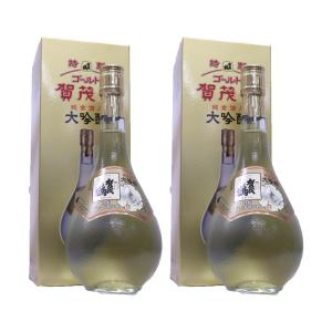 【2本】賀茂鶴　特製ゴールド賀茂鶴　大吟醸　純金箔入　720ml　優雅で華やかな香りと、ふくよかな旨味が調和