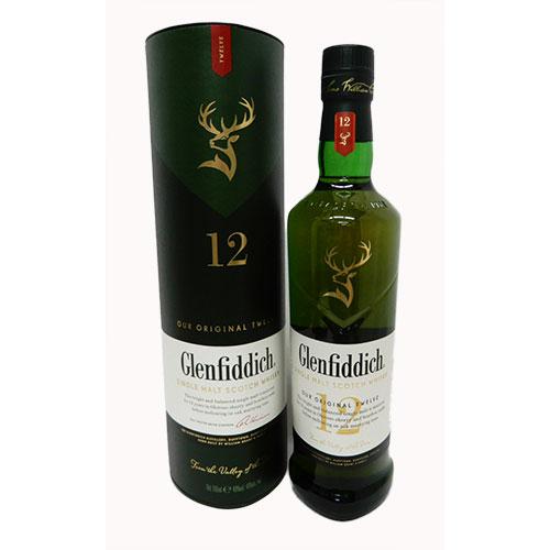 小型蒸留窯で造られた　グレンフィディック12年　40度 700ml　スペイサイドシングルモルト