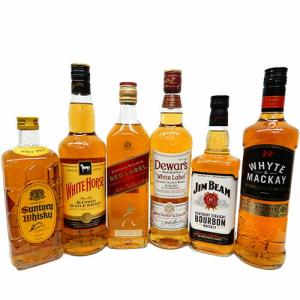 ウイスキー飲み比べ3本セット ジョニーウォーカー 赤ラベル、ホワイト