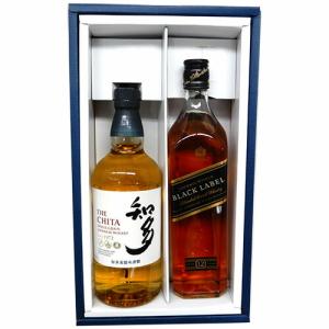 ジョニーウォーカー赤、黒2本セット[正規品] ギフトボックス入り