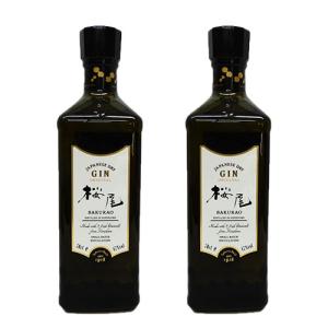 SAKURAO GIN ORIGINAL [サクラオ 桜尾ジン オリジナル] 700ml×2本　※【送料無料(北海道・東北・沖縄以外)】｜nandemosaketen