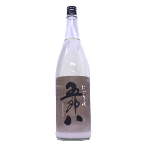 米の旨味が丸ごと味わえる濃厚な甘口タイプの　にごり酒五郎八21度1800ml