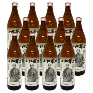 黒麹で仕込んだ芋焼酎　小松帯刀 900ml×12本セット　※【送料無料(北海道・東北・沖縄以外)】｜nandemosaketen