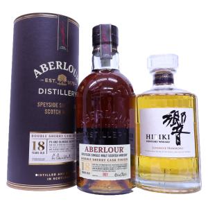 飲み比べウイスキー2本 アラン10年 46度700ml、グレンフィディック12年