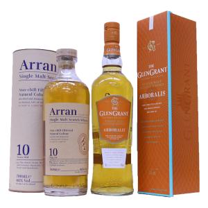 送料無料 ザ グレングラント 3本セット（アルボラリス 10年 12年