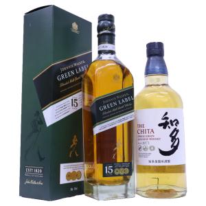ジョニーウォーカー赤、黒2本セット[正規品] ギフトボックス入り
