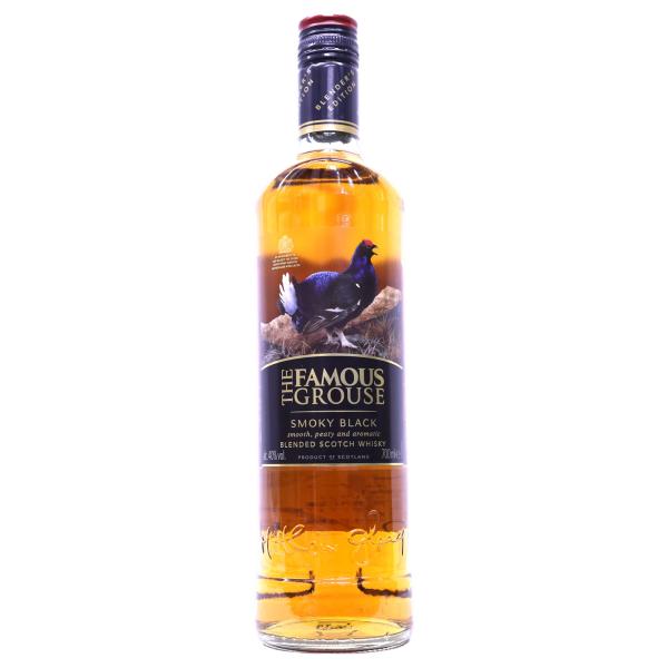 リッチでスモーキーな味わいのブレンデッドウイスキーです　フェイマスグラウス　スモーキーブラック40度...