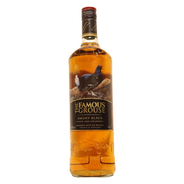 リッチでスモーキーな味わいのブレンデッドウイスキーです　フェイマスグラウス　スモーキーブラック40度...