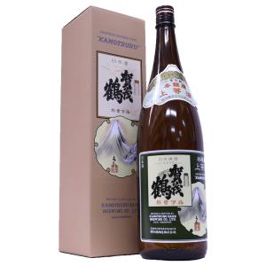 全国燗酒コンテスト金賞　賀茂鶴　上等酒　本醸造 15.5度　1800ml　冷やでも燗でも楽しんでいただける、食中にオススメのお酒です。