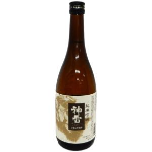 綺麗でスッキリ飲める味わい　神雷　純米吟醸酒　15.5度720ml　広島県産