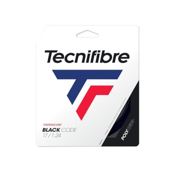 テクニファイバー Tecnifibre テニスガット・ストリング BLACK CODE 1.24mm...