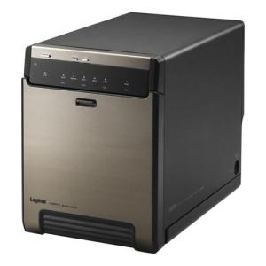 ロジテック HDDケース USB3.1 (Gen2) 4ベイ 3.5/2.5インチ 最大56TBまで対応 LGB-4BNHUC